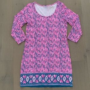 Lilly Pulitzer cotton 3/4 sleeve dress - M
